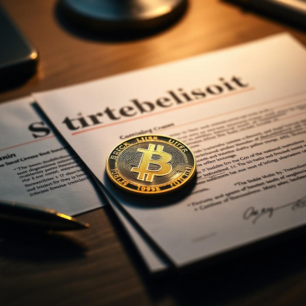 Stablecoin symbol representing US stablecoin regulation delays