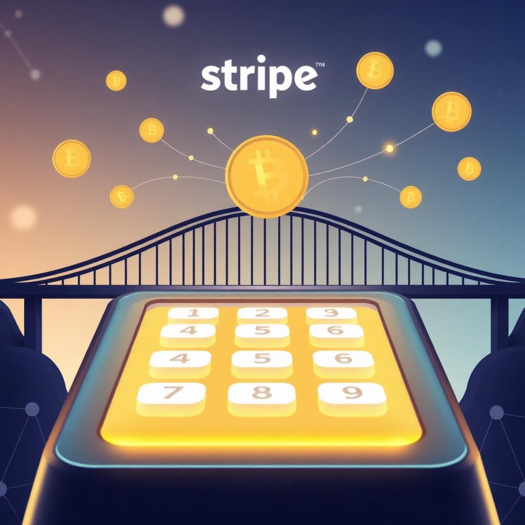 Blockchain payments graphic representing a stablecoin infrastructure deal