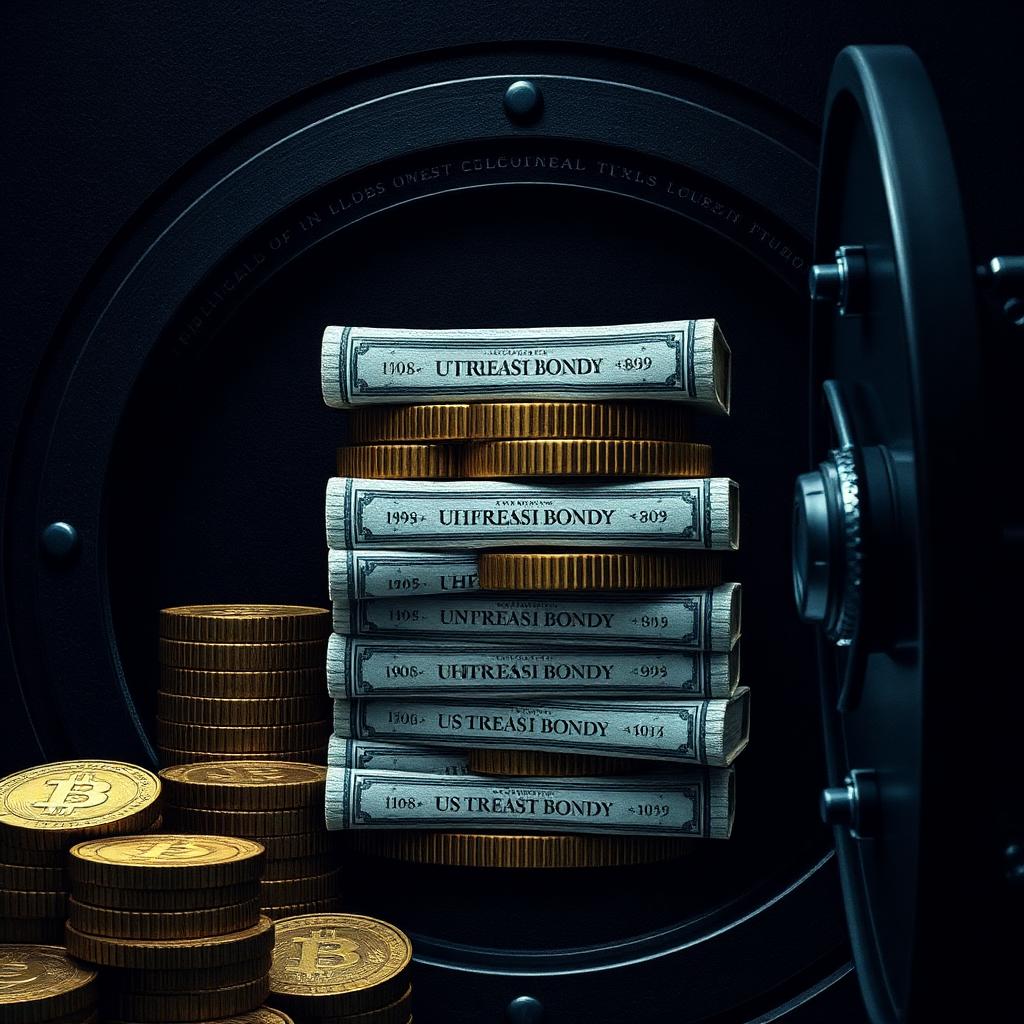 Golden token representing a stablecoin issuer's reserves